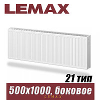 Стальной радиатор Lemax Compact тип 21 500x1000 мм