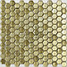 Стеклянная Мозаика Alchimia Aureo grani hexagon 30*30 см, фото 2