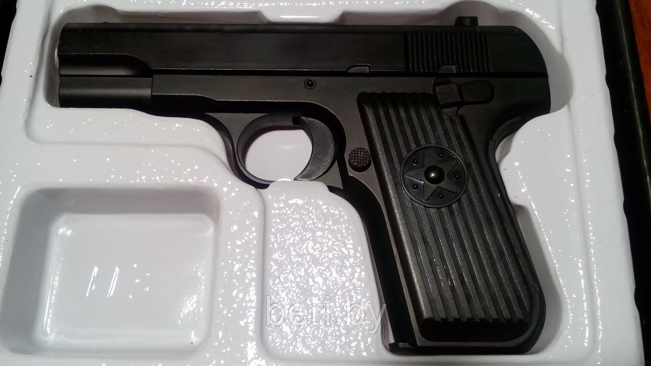 K-113 Пистолет детский пневманический, металлический, стреляет пульками - фото 4 - id-p121258527