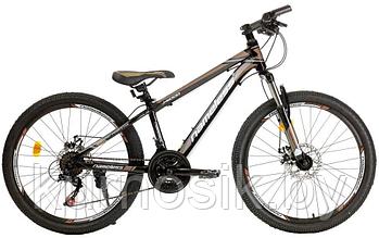 Велосипед подростковый Nameless J4100D 24" черно-коричневый