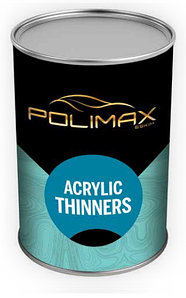 Разбавитель акриловых грунтов и лаков универсальный Polimax THINNER 1кг.