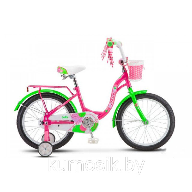 Детский велосипед Stels Jolly 18" V010 (4-8 лет) розовый - фото 2 - id-p121282671