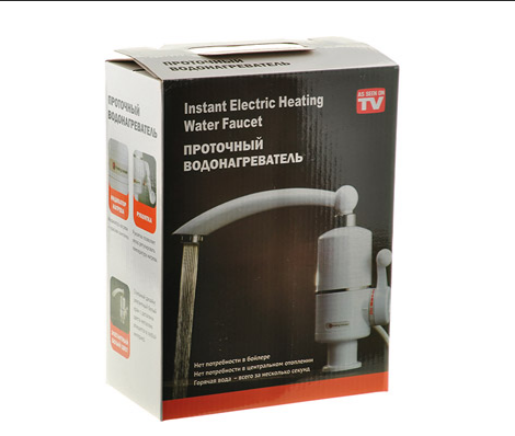 Проточный электрический водонагреватель Instant Electric Heating Water Faucet - фото 7 - id-p121291766