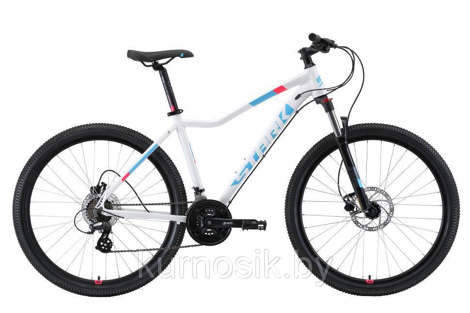 Велосипед Stark Viva 27.3 HD белый-голубой-розовый - фото 1 - id-p121295326