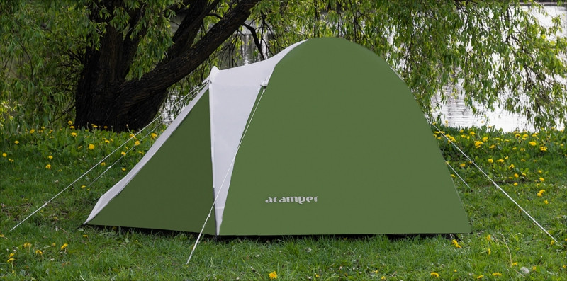 Палатка Acamper ACCO green 3-местная - фото 3 - id-p121300821