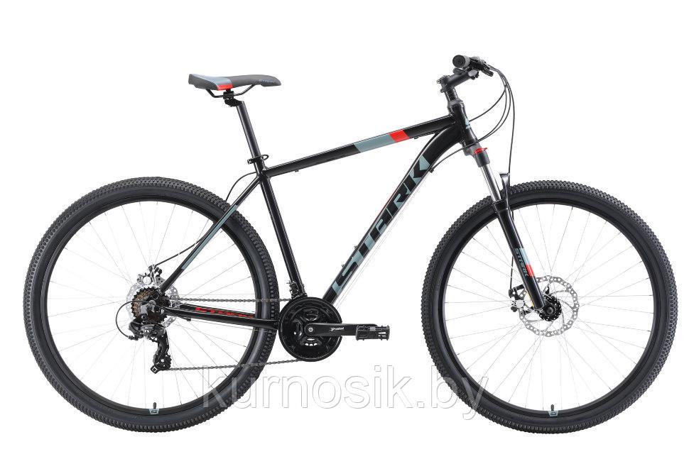 Велосипед Stark Hunter 29.2" D черный-серый-красный