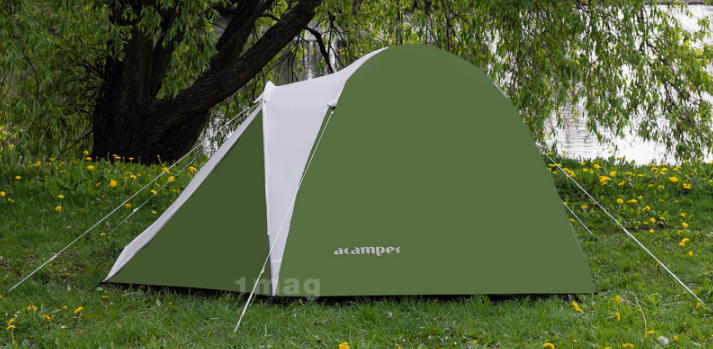 Палатка Acamper ACCO green 4-местная - фото 2 - id-p121301025