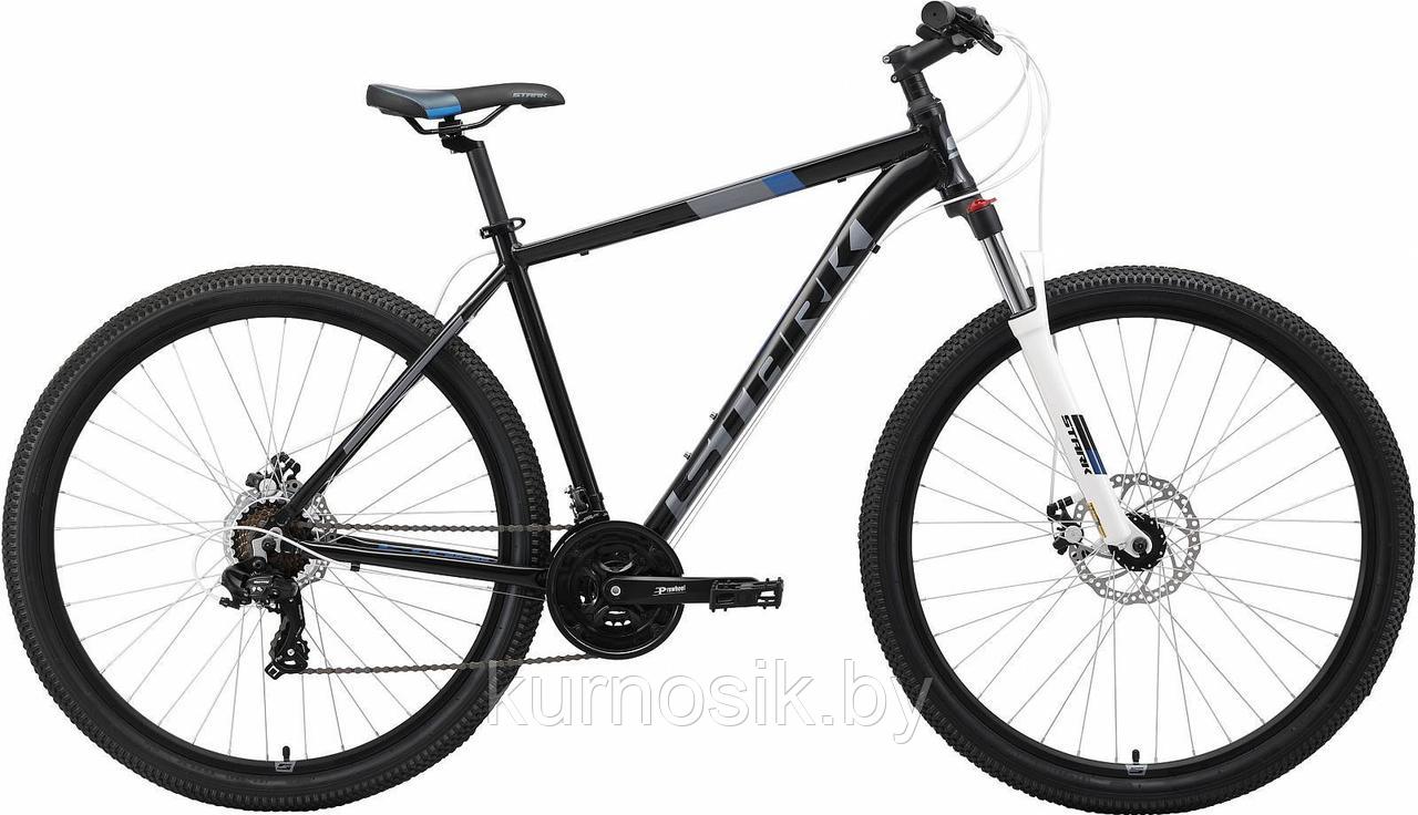 Велосипед Stark Hunter 29.2" D черный-серый-красный - фото 2 - id-p121301314