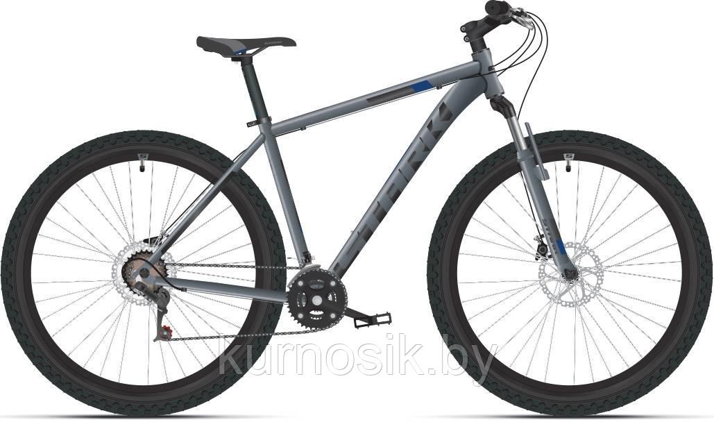 Велосипед мужской Stark Hunter 29.2" НD черный-серый-синий - фото 1 - id-p121303015