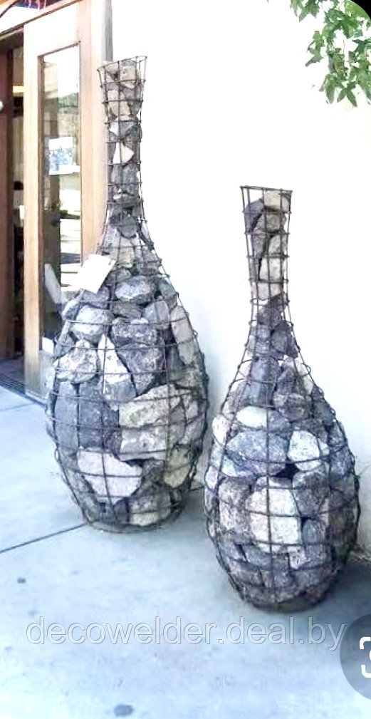 Садовая фигура ваза - Габион - фото 1 - id-p121206654