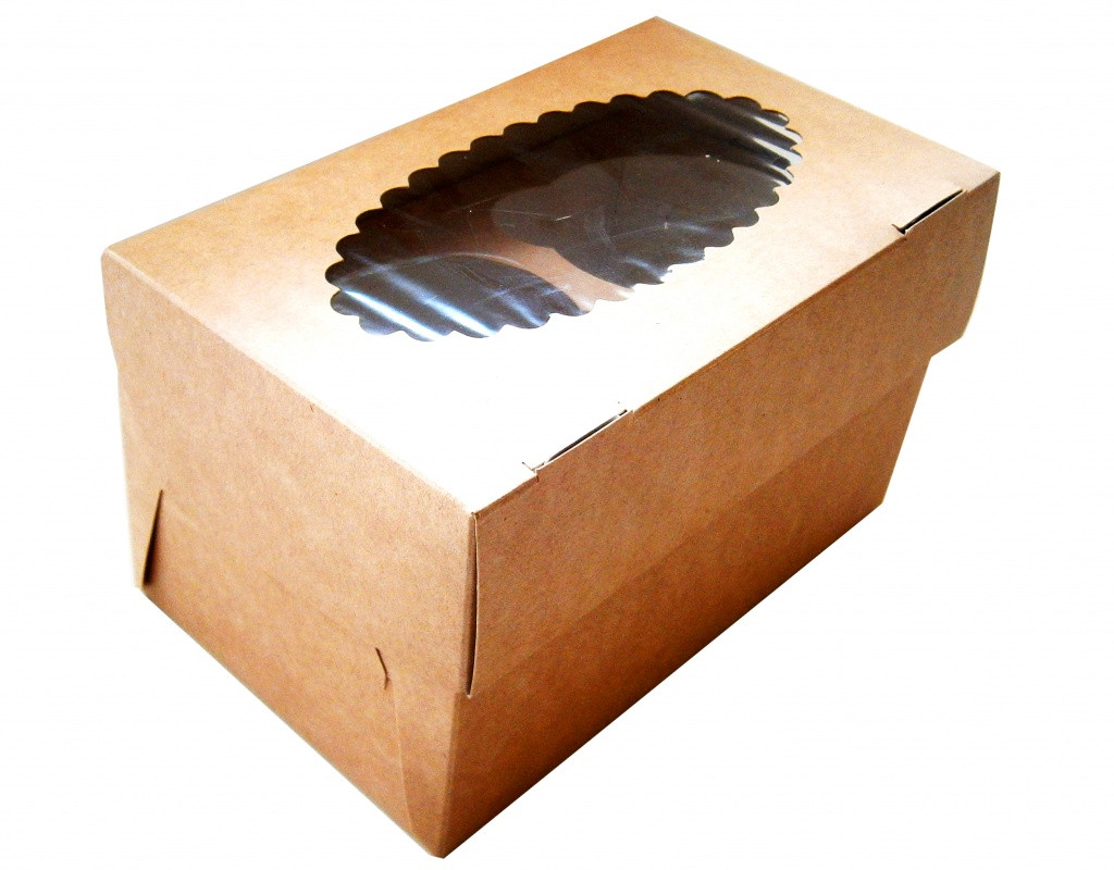 Упаковка для маффинов ECO MUF 1 - фото 1 - id-p121177414