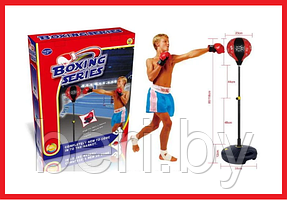 HF100A Детский набор для бокса, груша на стойке+перчатки, 123-154 см