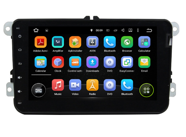 Штатная магнитола CarMedia  VW T5 T6 Multivan Android 7.1