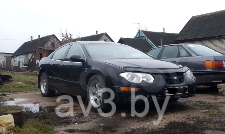 Дефлектор капота Chrysler 300M (1998-2004) [CLR01] (VT52)