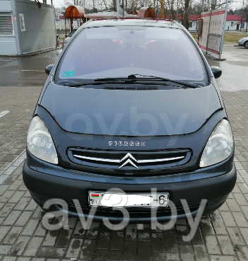 Дефлектор капота Citroen Xsara Picasso (1999-2004) [CN08] VT52