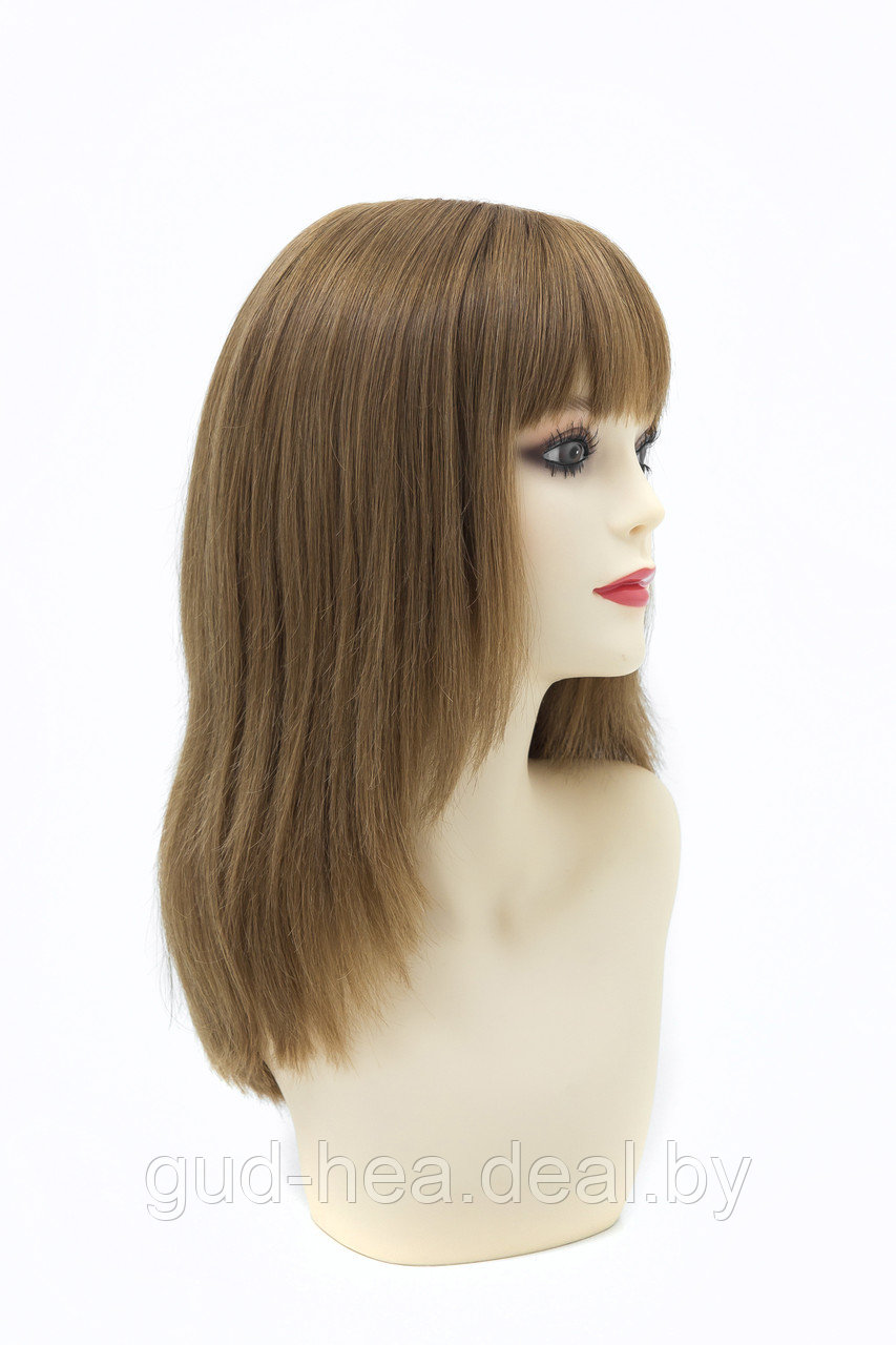 Очаровательный парик из натуральных волос средней длины Anna - фото 2 - id-p121329803