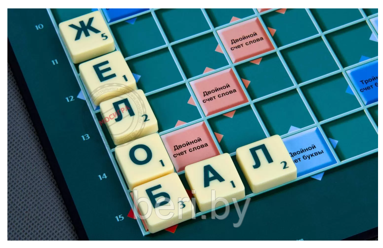 260941 Настольная игра Scrabble, Скраббл, от 10 лет, 2-4 игрока - фото 3 - id-p121331418