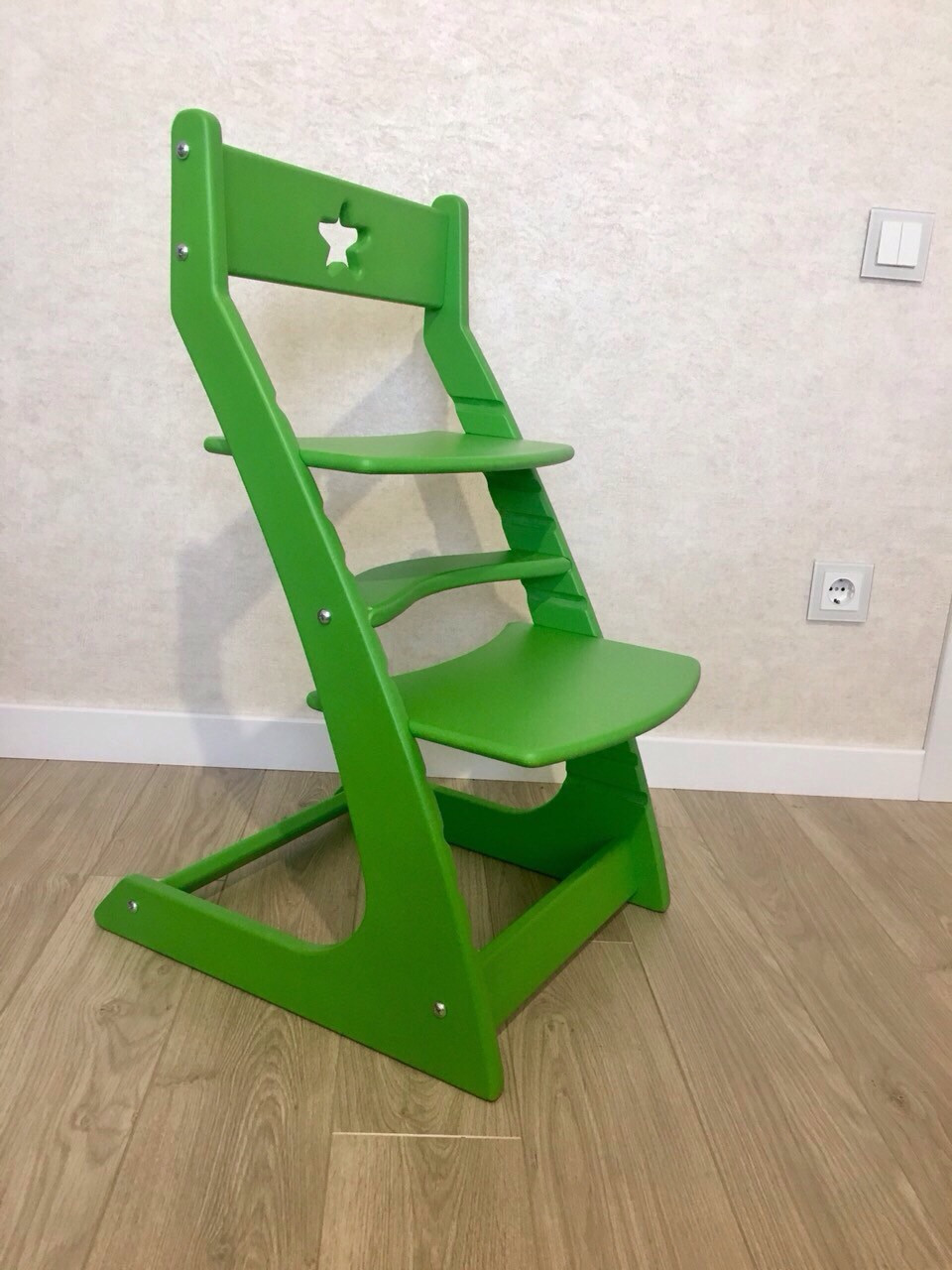 Регулируемый десткий стул "Ростик/Rostik" (Green) - фото 3 - id-p121331707