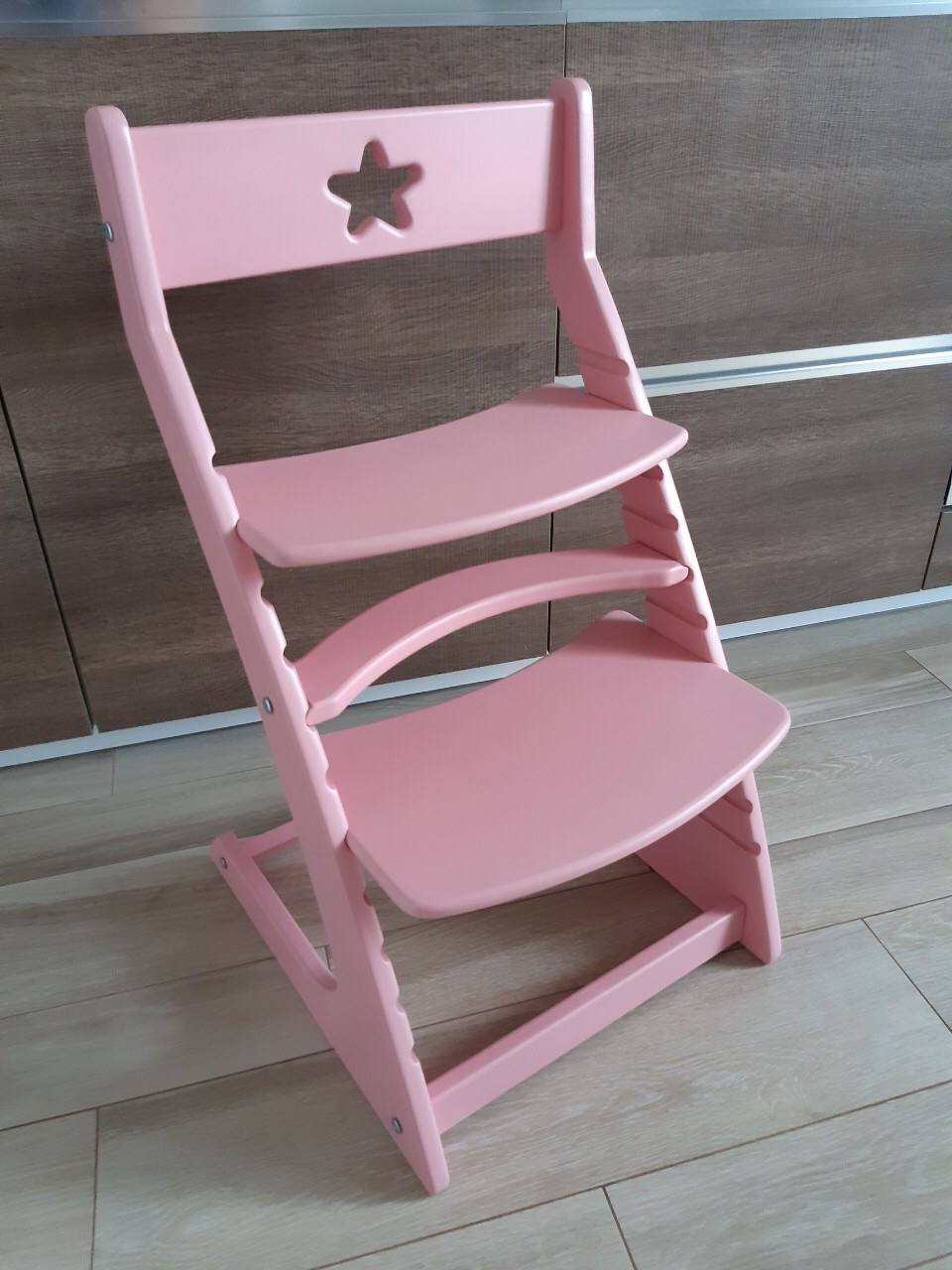 Регулируемый десткий стул "Ростик/Rostik" (Pink) - фото 1 - id-p121331716