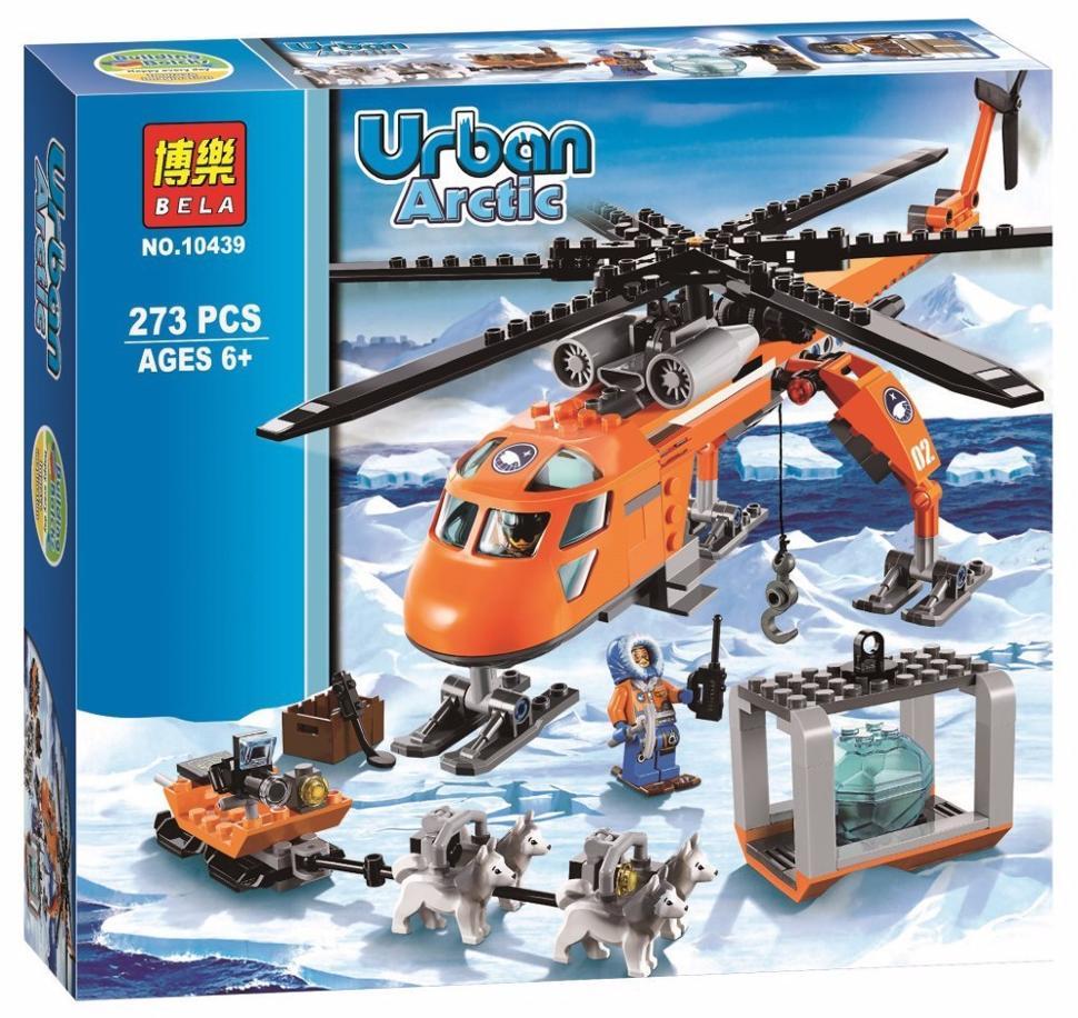 Конструктор Bela 10439 Арктический вертолет, аналог LEGO City (Лего Сити) 60034 s