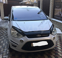 Дефлектор капота Ford S-Max (2010-) [FR28] (VT52)