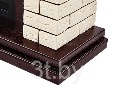 Портал Bricks 30 камень бежевый, шпон темный дуб - фото 5 - id-p121332432