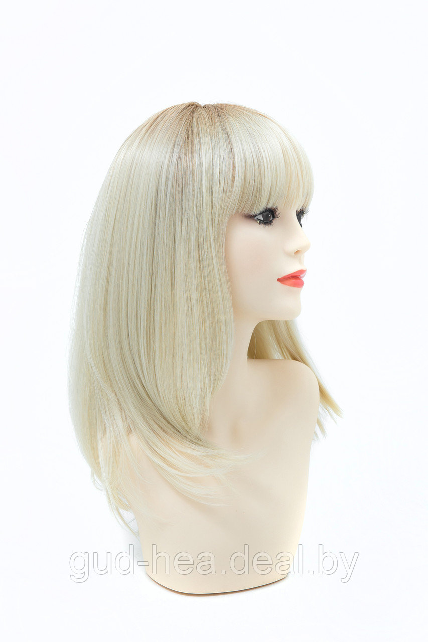 Нежный парик из искусственных волос средней длины Gloriya - фото 2 - id-p121335559