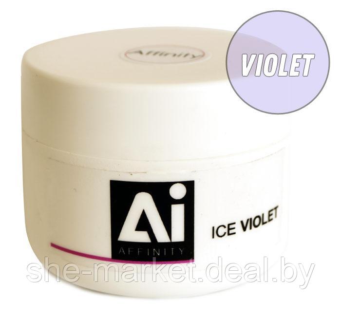 Affinity Ice Violet - улучшенный прозрачный гель с фиолетовым оттенком для наращивания ногтей, 50гр (Silcare) - фото 1 - id-p121340317
