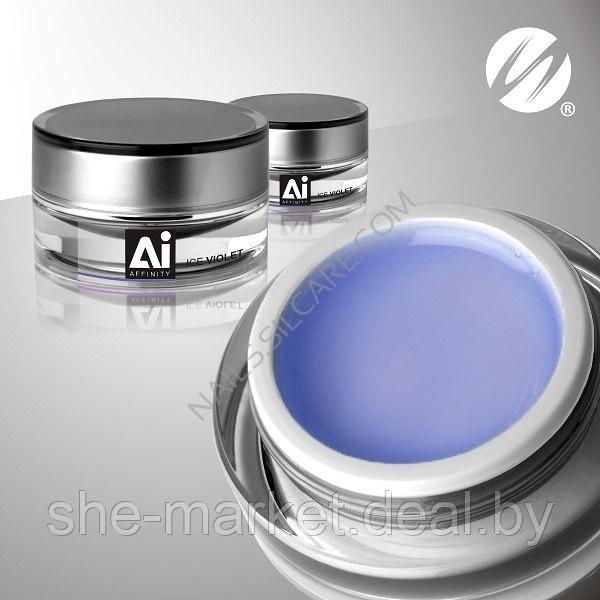 Affinity Ice Violet - улучшенный прозрачный гель с фиолетовым оттенком для наращивания ногтей, 50гр (Silcare) - фото 2 - id-p121340317