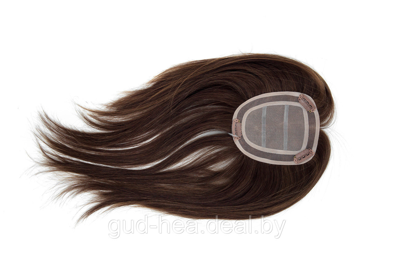 Женская накладка на пробор из натуральных волос Lux 7 - фото 2 - id-p121343650
