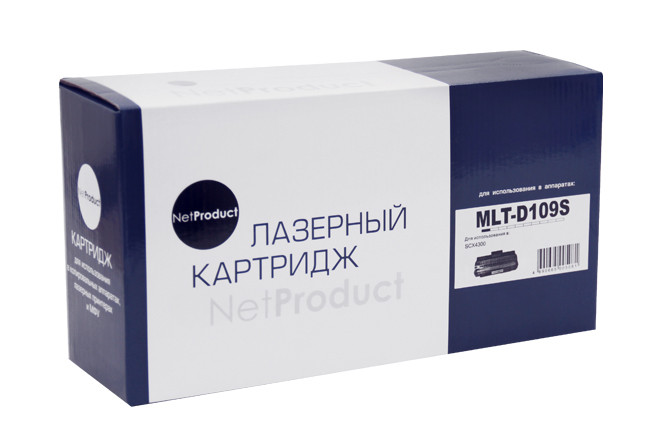 Картридж MLT-D109S (для Samsung SCX-4300/ SCX-4310/ SCX-4315) NetProduct - фото 1 - id-p5441067