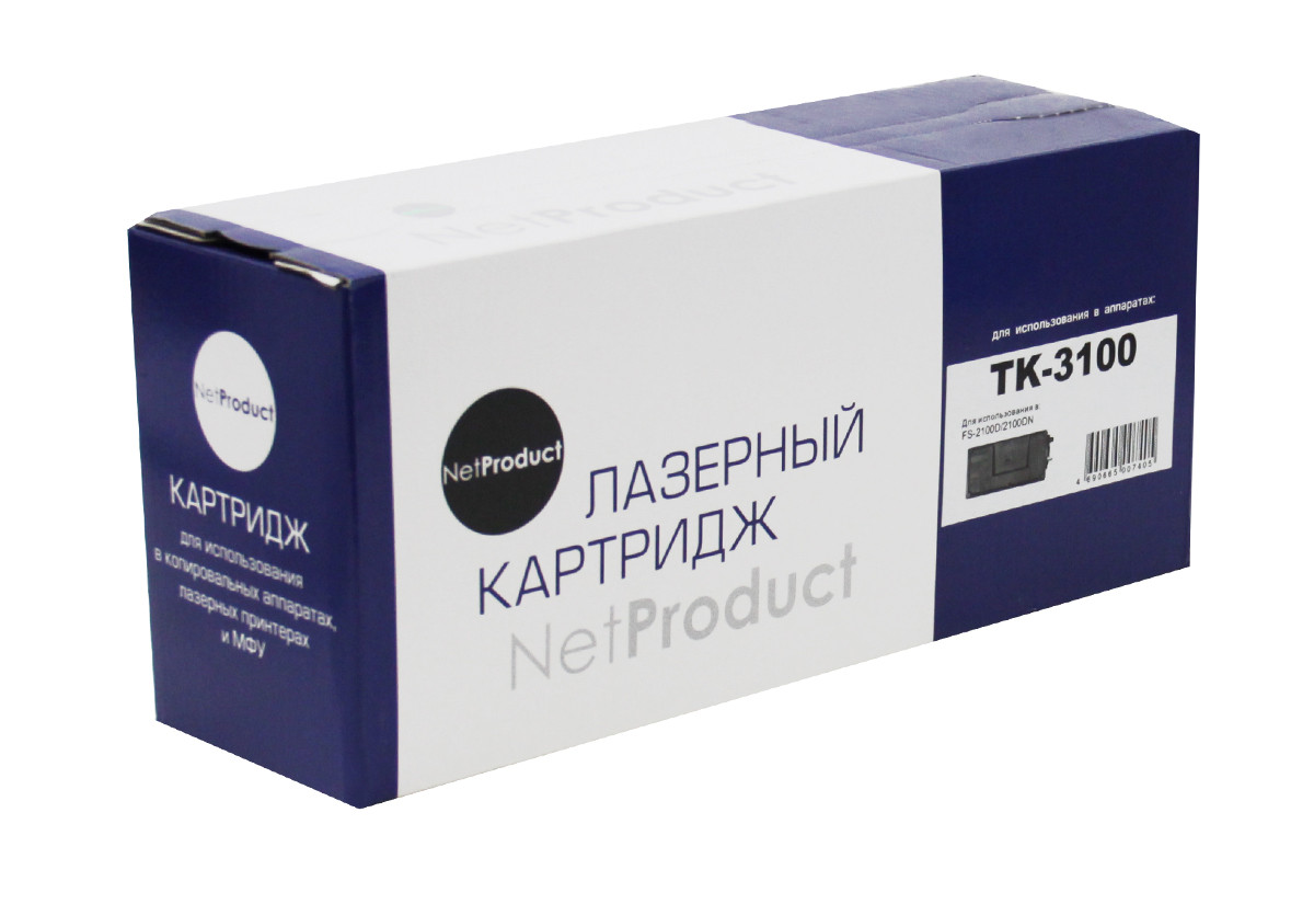 Картридж TK-3100 (для Kyocera FS-2100/ ECOSYS M3040/ M3540) NetProduct - фото 1 - id-p33872047