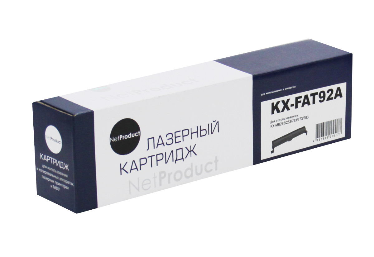 Картридж KX-FAT92A7 (для Panasonic KX-MB261/ KX-MB263/ KX-MB281/ KX-MB763/ KX-MB772/ KX-MB788) NetProduct - фото 1 - id-p47414349