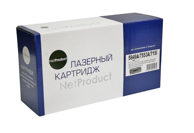 Картридж 53A/ Q7553A (для HP LaserJet M2727/ P2010/ P2014/ P2015) NetProduct