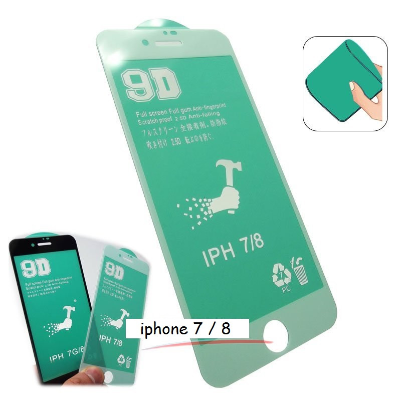 Защитная керамическая пленка для Apple Iphone 7 Plus / 8 Plus white ( ceramics film protection full )