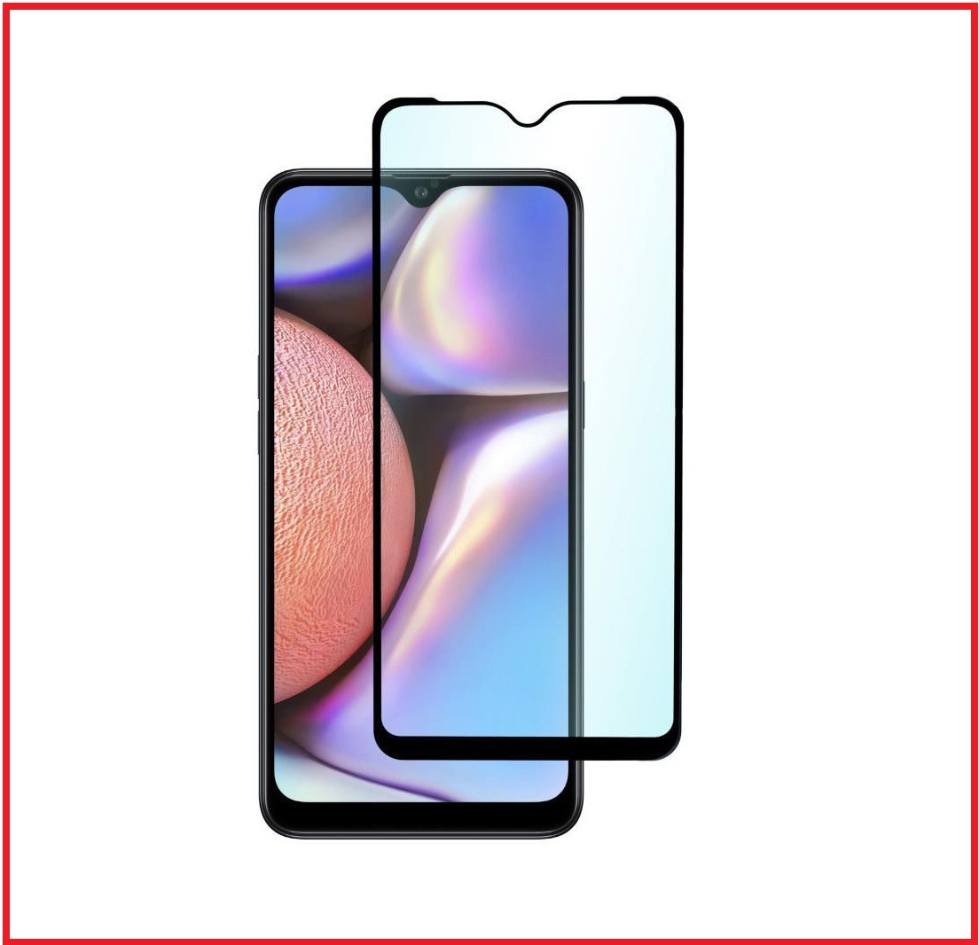 Защитное стекло Full-Screen для Samsung Galaxy A10s черный (5D-9D с полной проклейкой) - фото 2 - id-p121360199