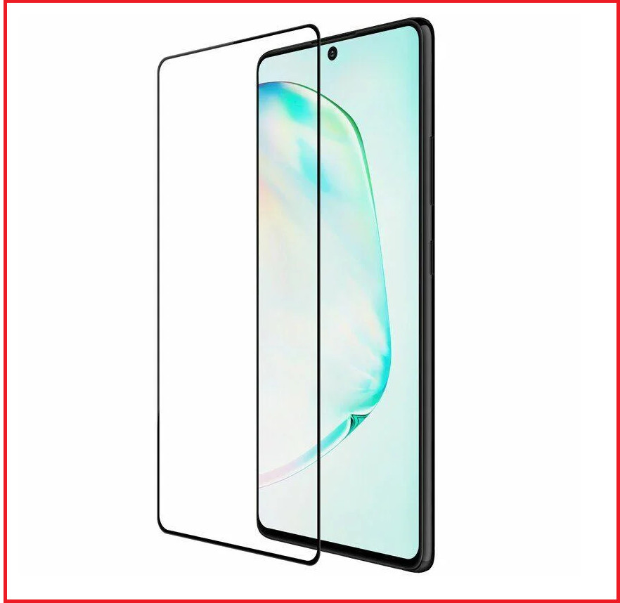 Защитное стекло Full-Screen для Samsung Galaxy S10 Lite SM-G770 черный (5D-9D с полной проклейкой) - фото 2 - id-p121360213