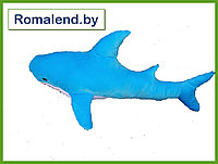 Мягкая игрушка Акула голубая 100 см