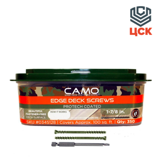 CAMO Саморезы CAMO ProTech 60 мм для мягких пород древесины (350шт)