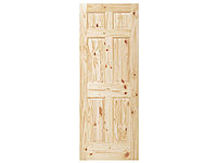 Дверь деревянная филенчатая №1, РОССИЯ. Ширина, мм: 870