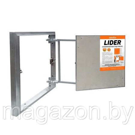 Люк под плитку Lider 60-60 алюминиевый
