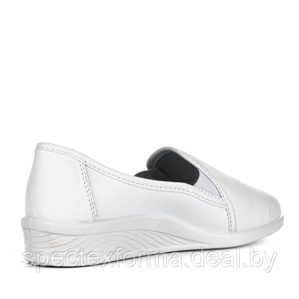 Туфли женские белые без перфорации, Молдова - фото 2 - id-p121400601