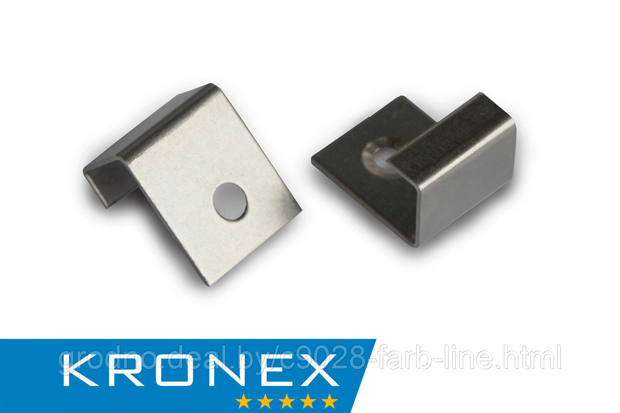 Металлическая клипса старт 25мм, KRONEX