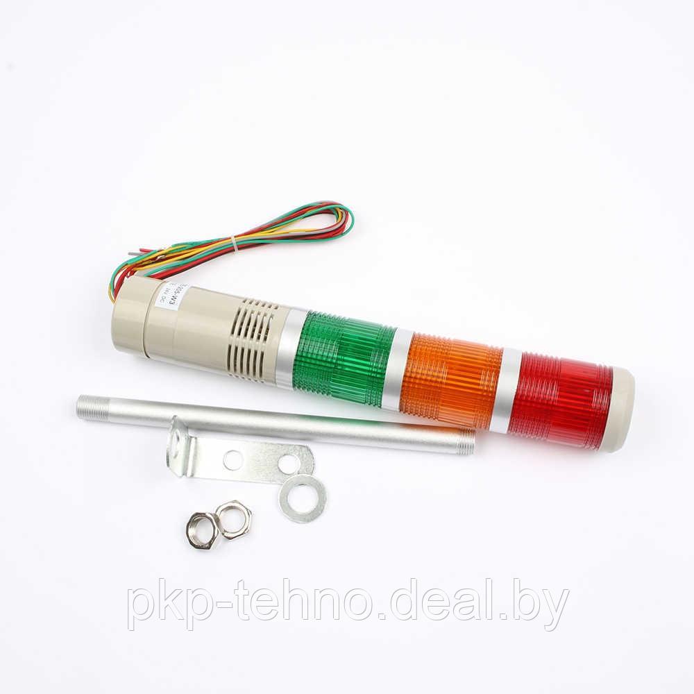Светосигнальная колонна с зуммером GTN220 R-O-G-H (220V) (ID#121402588 ...