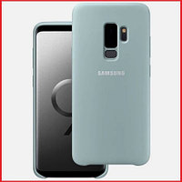 Чехол- накладка для Samsung Galaxy S9 Plus SM-G965 (копия) Silicone Cover голубой, фото 1