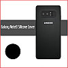 Чехол-накладка для Samsung Galaxy Note 8 (копия) Silicone Cover черный