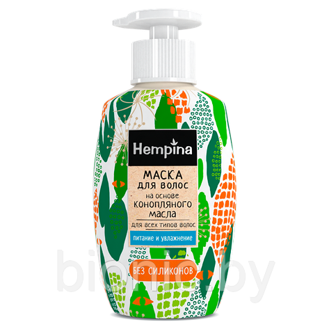 Маска для волос "Питание и увлажнение" Hempina, 200 мл., фото 2