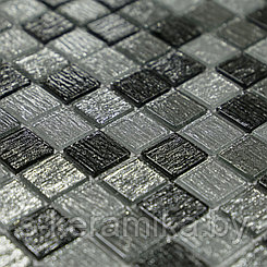 Стеклянная Мозаика Silk Way Black Tissue