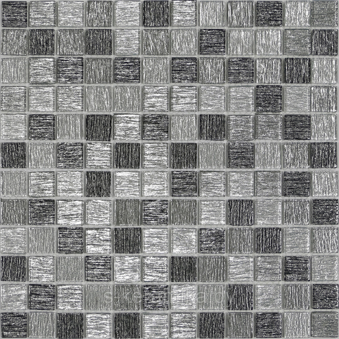 Стеклянная Мозаика Silk Way Black Tissue СТ-0055 - фото 2 - id-p94147816