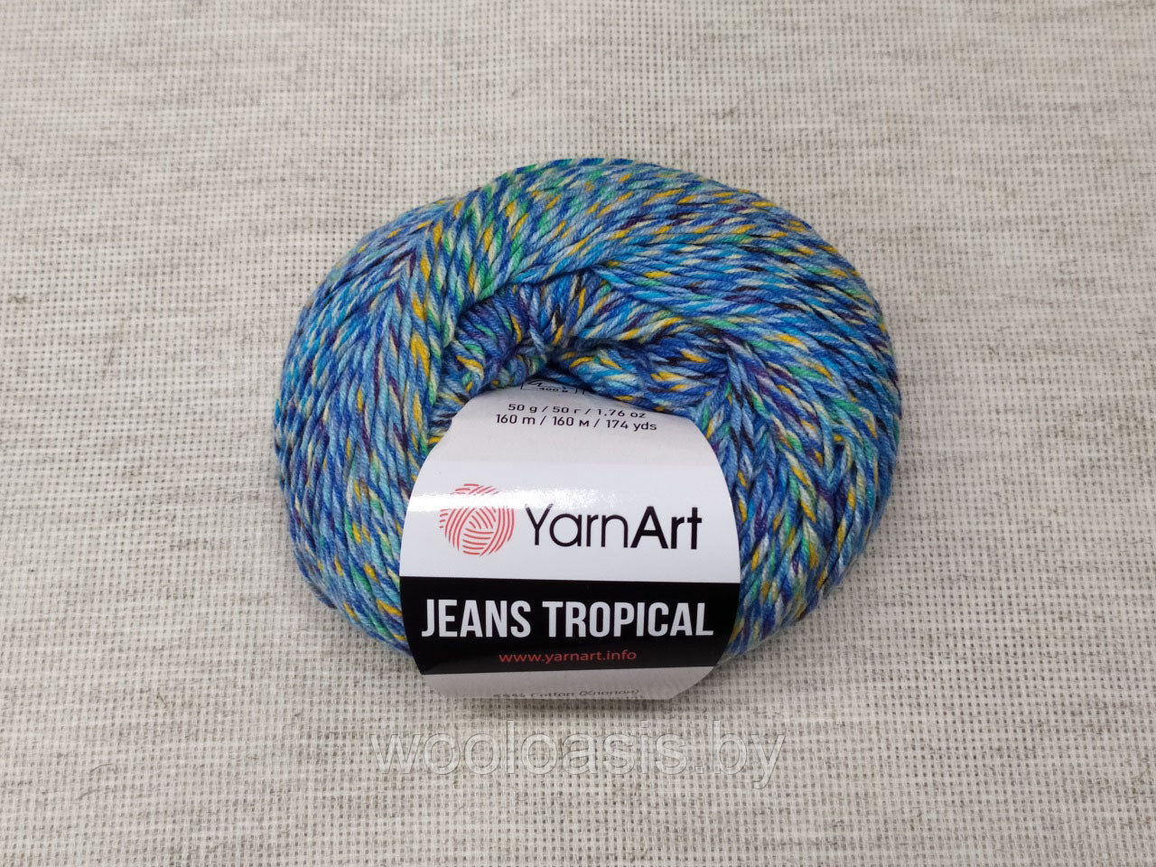 Пряжа YarnArt Jeans Tropical (цвет 614) - фото 1 - id-p121405524